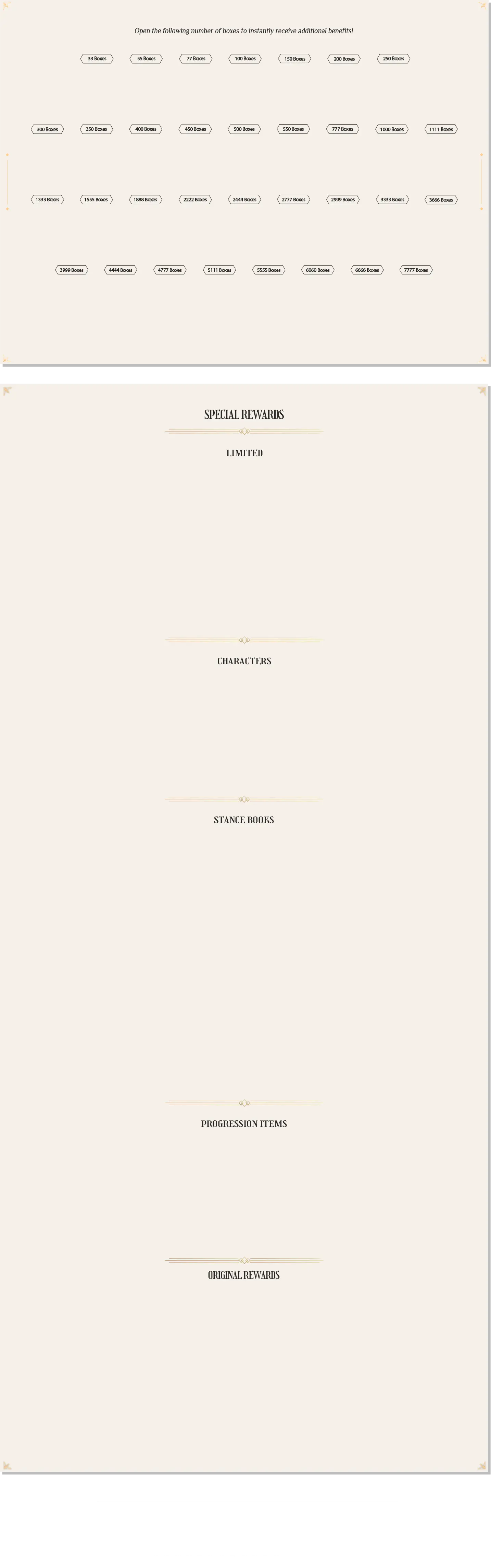 item background frame
