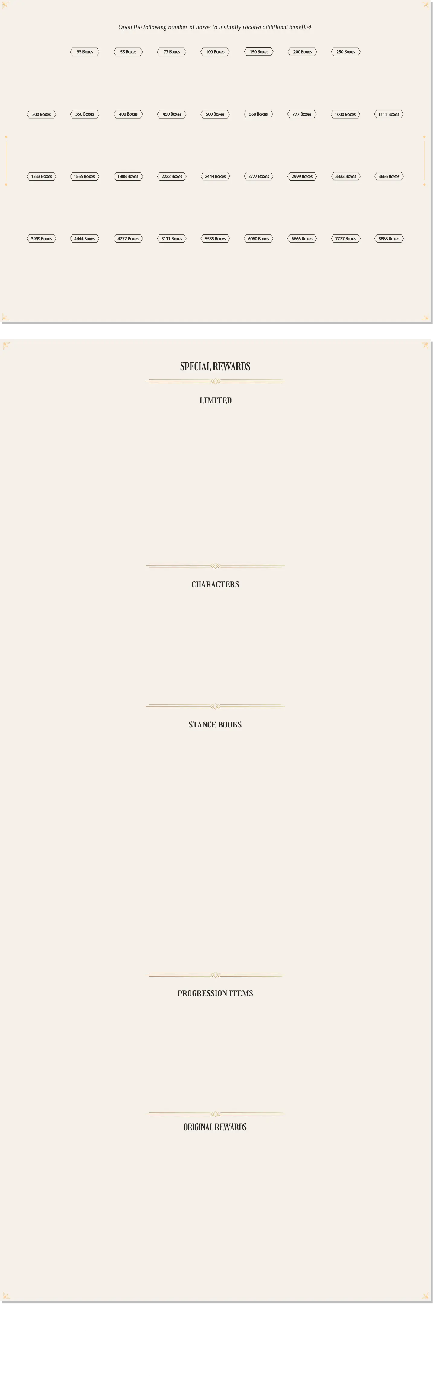 item background frame