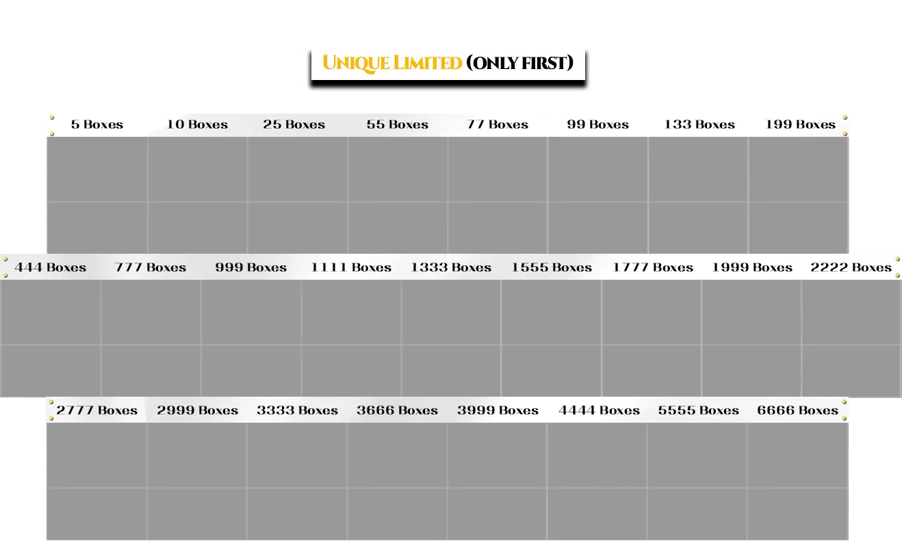 limited rewards frame