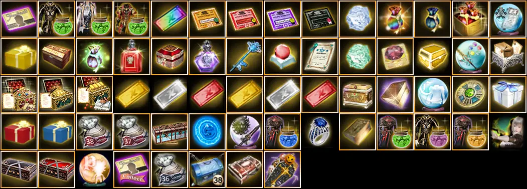 LyndonBox x5 - Granado Espada Item