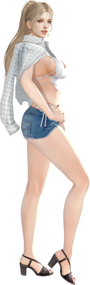 Freesia summer swimsuit costume